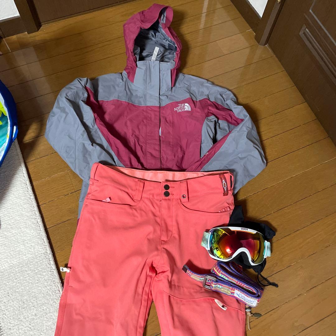 スキーウェア　150センチ　160センチ　ノースフェイス　バートン