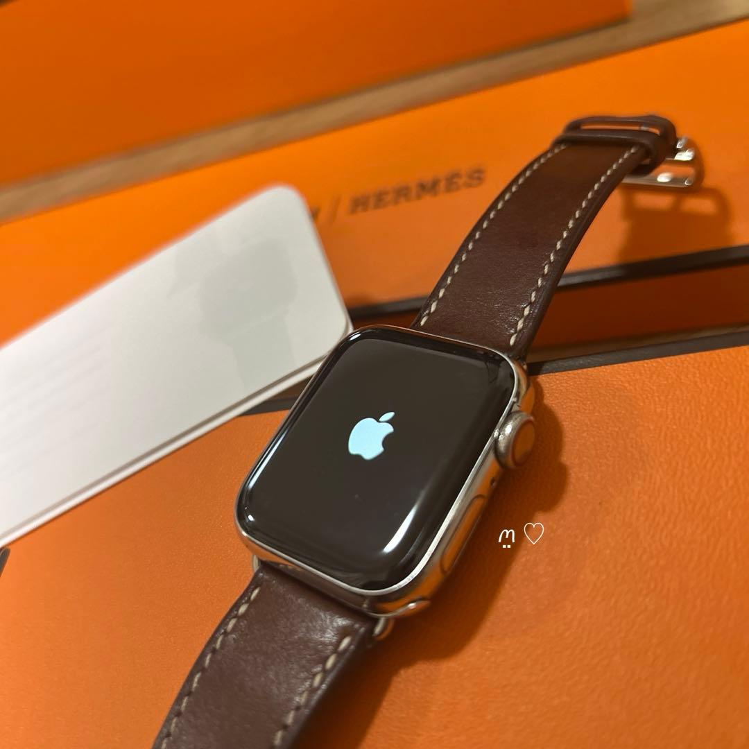 アップルウォッチ　エルメス　シリーズ5　GPSセルラーモデル40mm　バンド2本