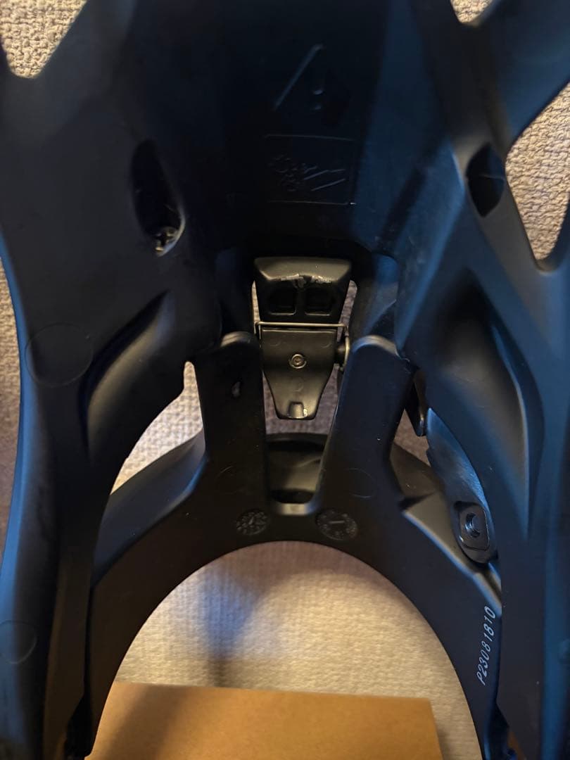 オレンジ　BURTON Step On ビンディング ブラック M