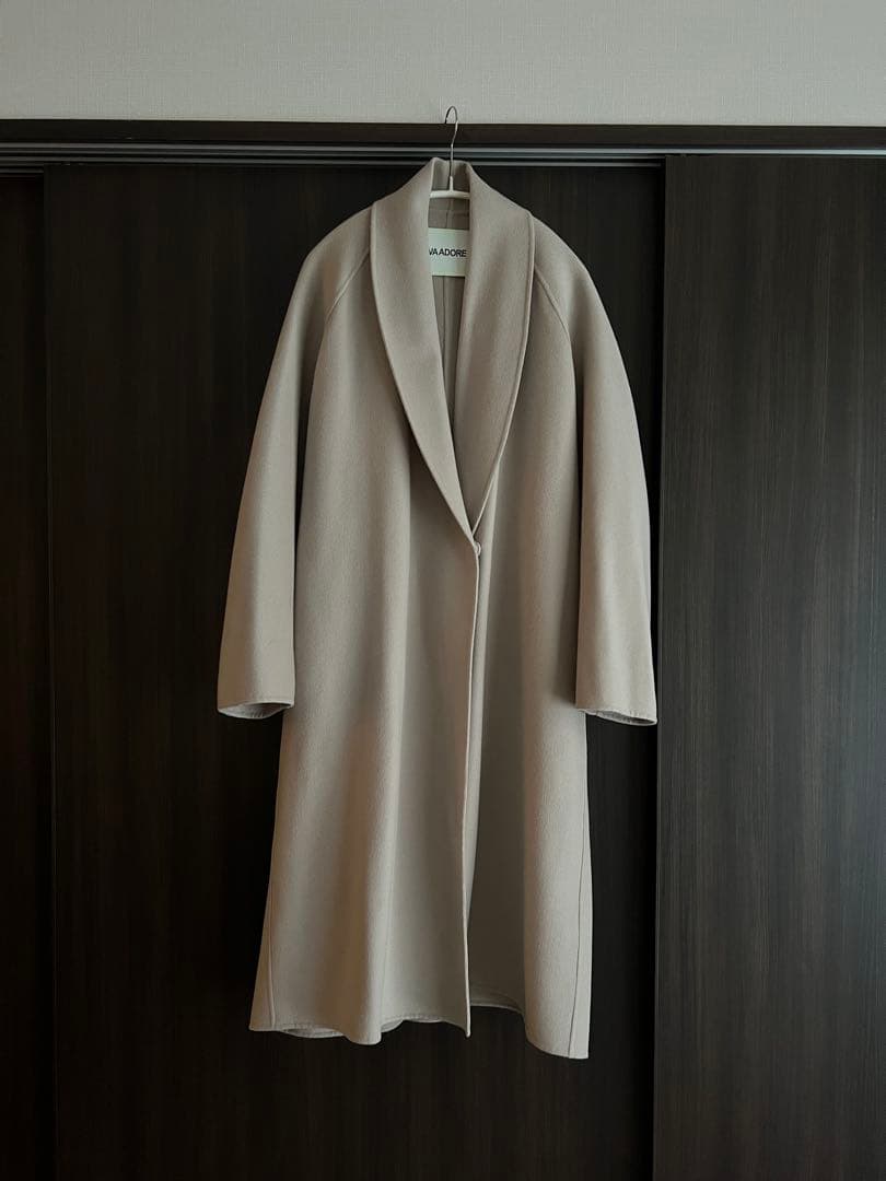 【人気完売品】ドゥーズィエムクラス AVA ADORE ウールコート　グレージュ