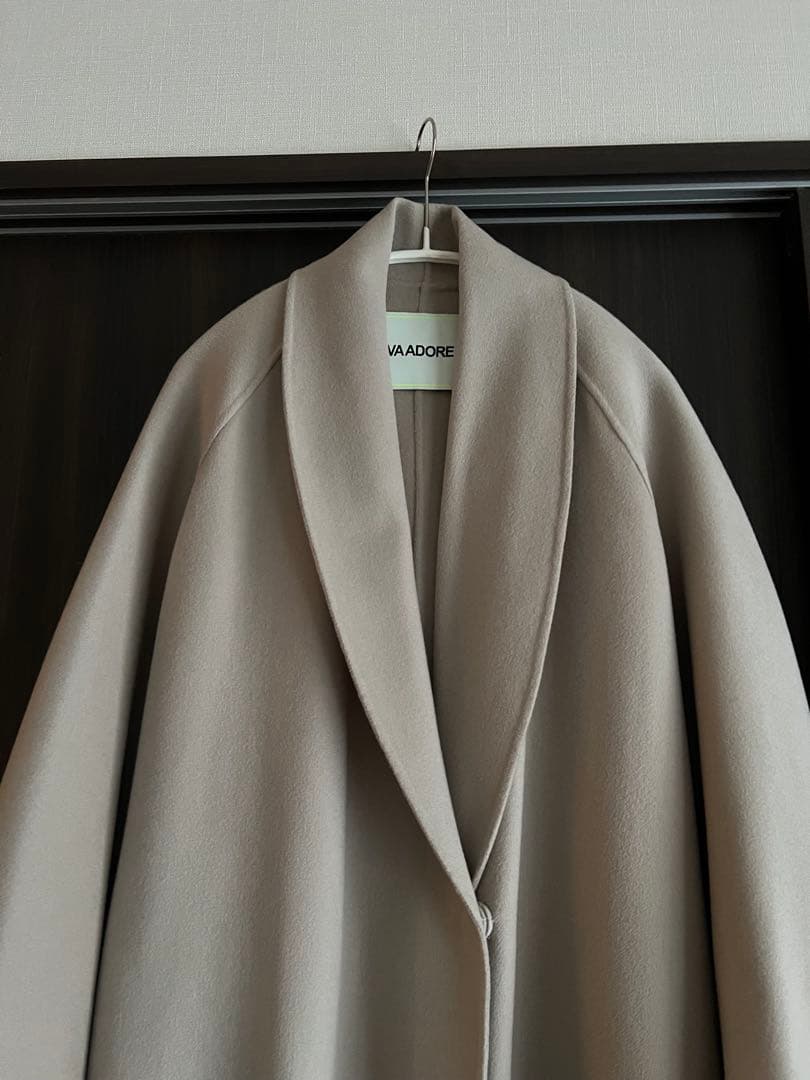 【人気完売品】ドゥーズィエムクラス AVA ADORE ウールコート　グレージュ