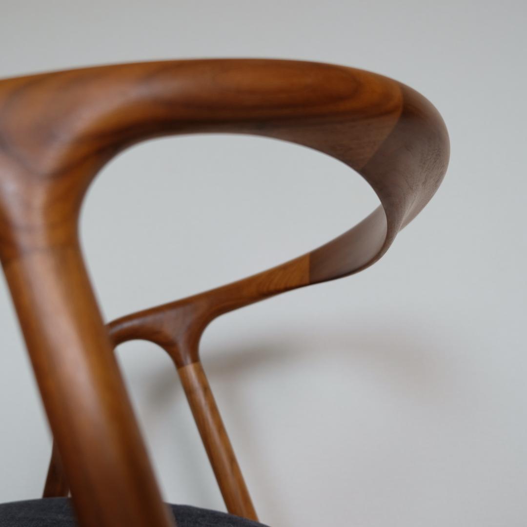 さ*の様 【美品｜メンテ済み】JKチェア　arflex　ブラックウォールナット