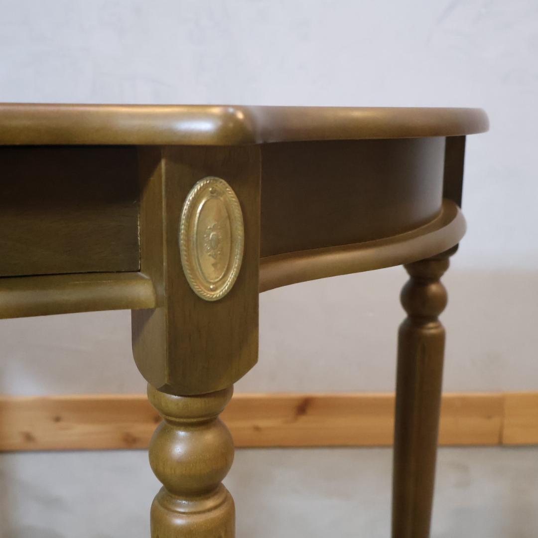 アンティーク調 コンソールテーブル クラシック ホールテーブル フラワースタンド