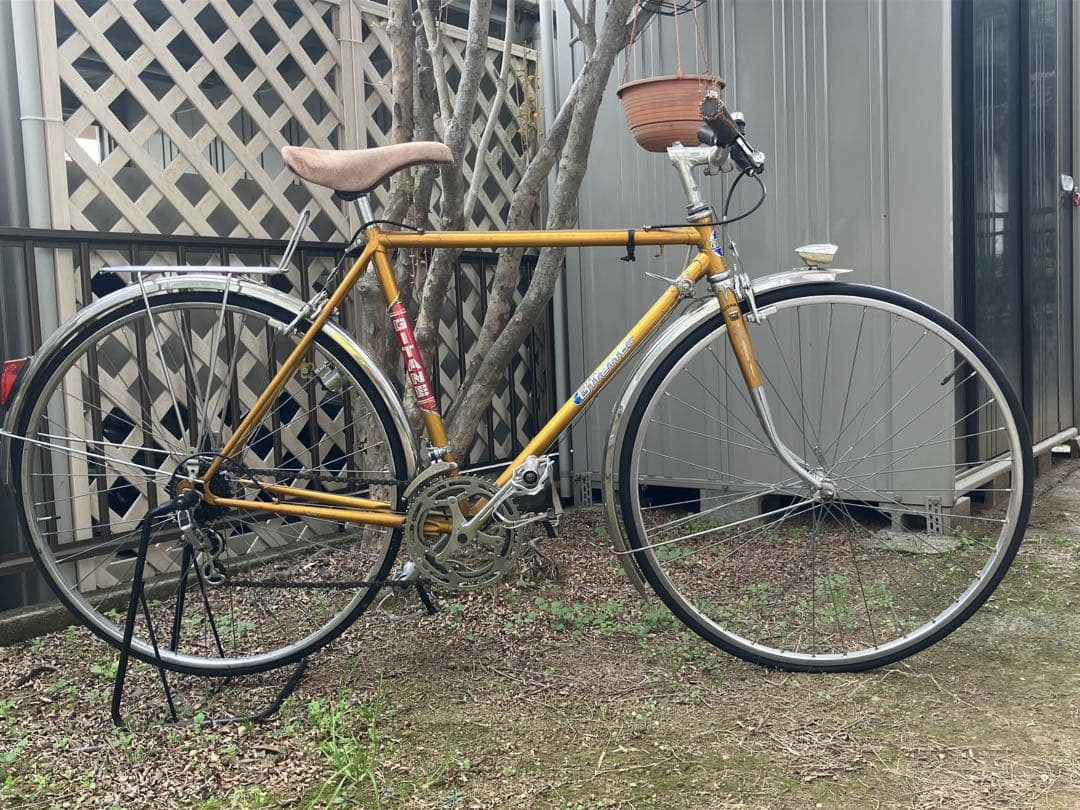 GITANE フランス製クロモリフレーム 通勤快速,街乗り700C 1980年代