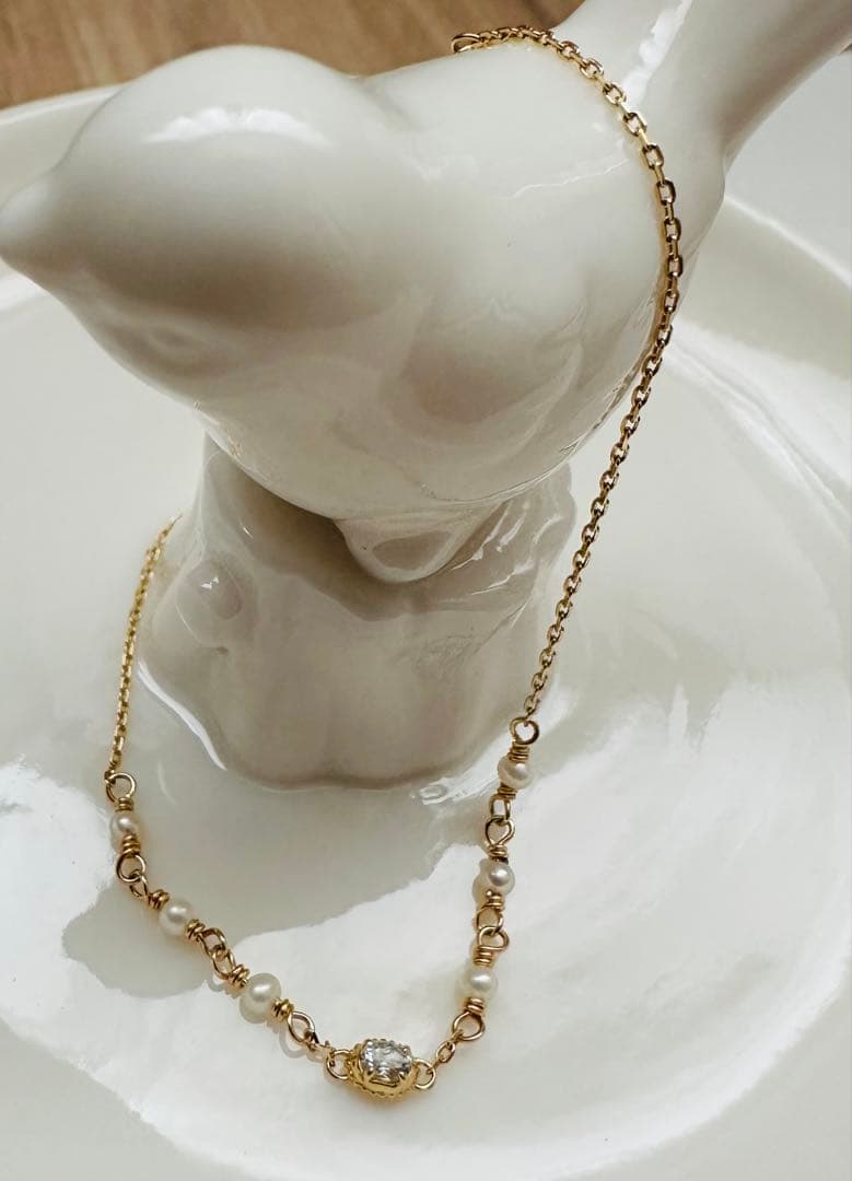 【セット販売】K18 ブレスレット(agete？)、K10 ブレスレット