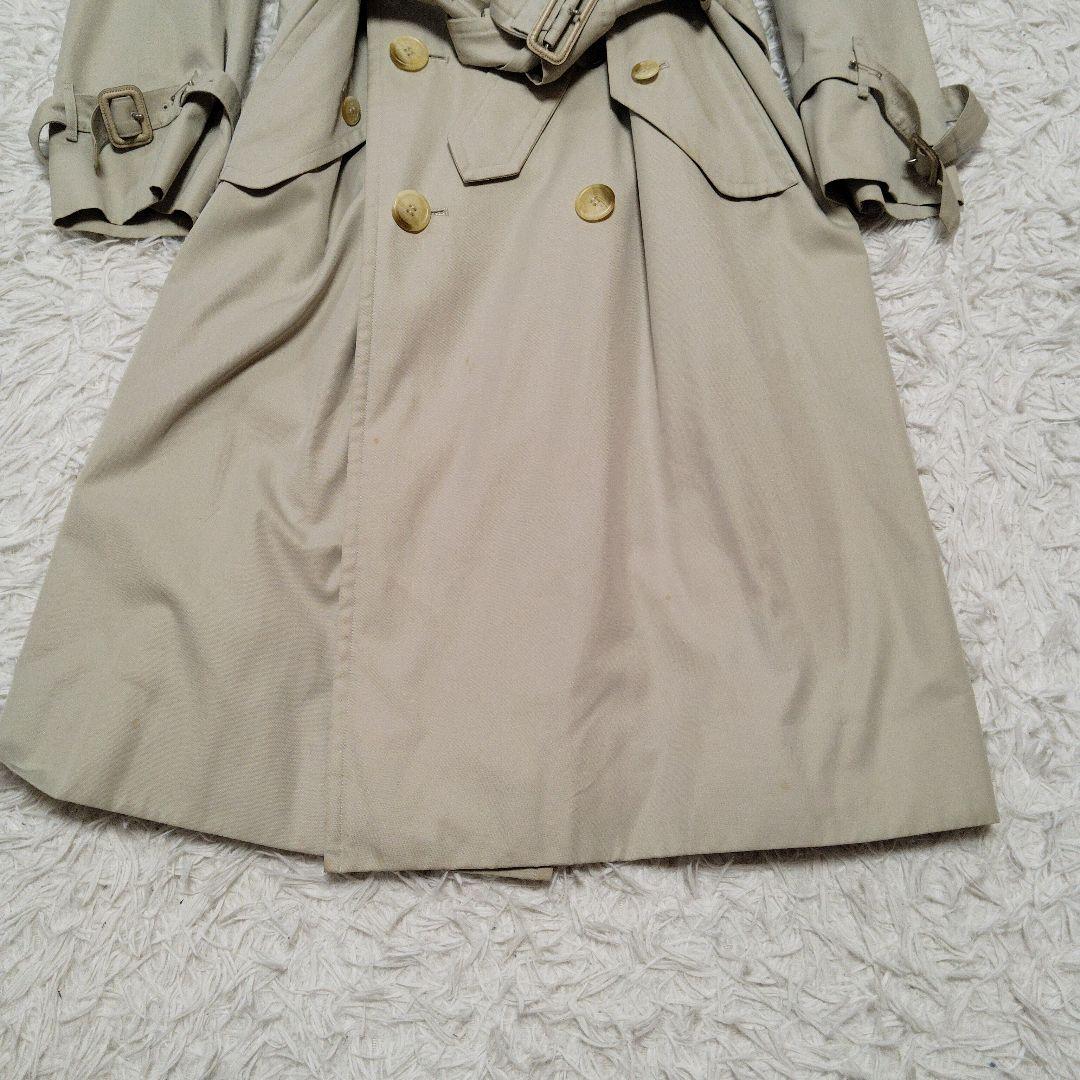 【美品】バーバリー☆ノバチェック　ロング丈　ベルト付き　トレンチコート