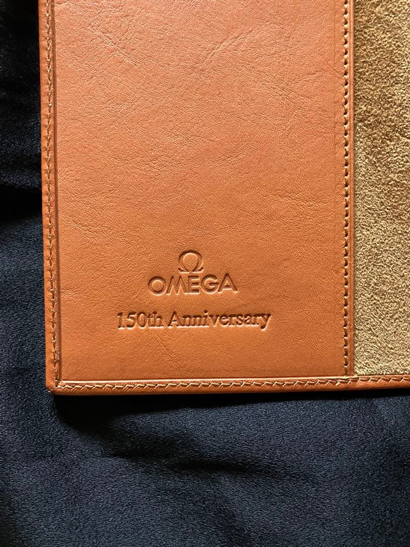 schedoni スケドーニ　メモ帳革カバー オメガ150周年記念 フェラーリ