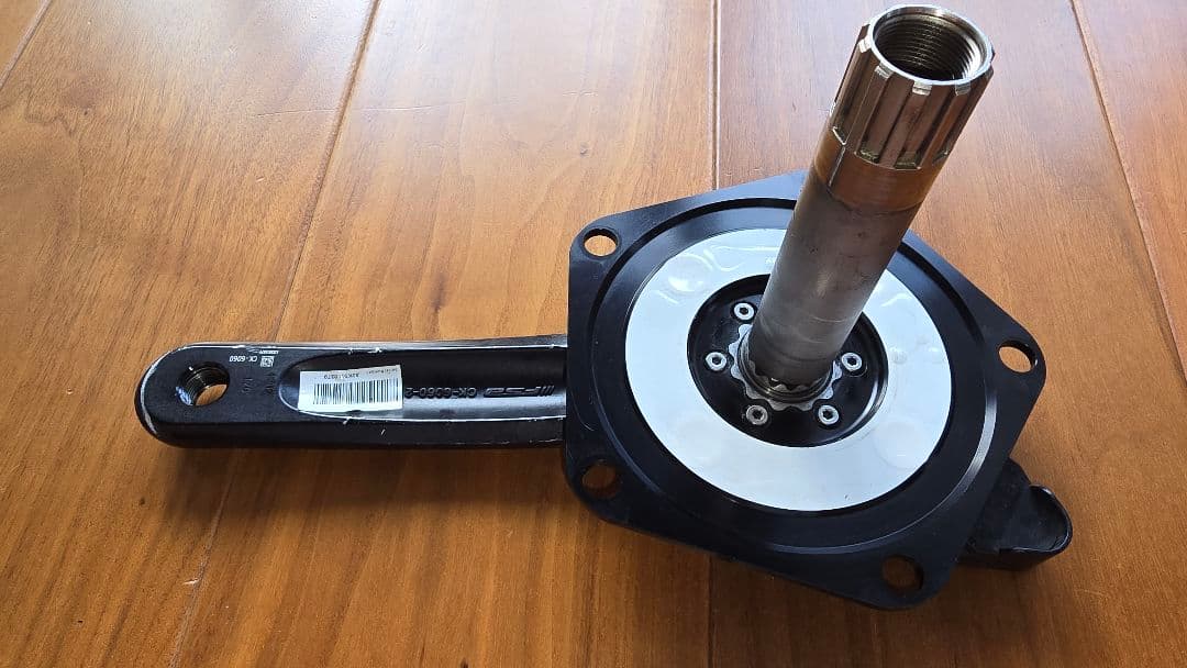 Powe2max パワーメーター　FSA Gossamerクランク