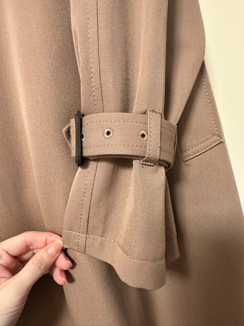 美品Deuxieme Classe GABARDINE TRENCH トレンチ