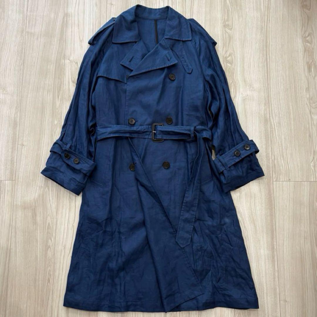 【美品】JOHN LAWRENCESULLIVAN トレンチコート ラミー 薄手
