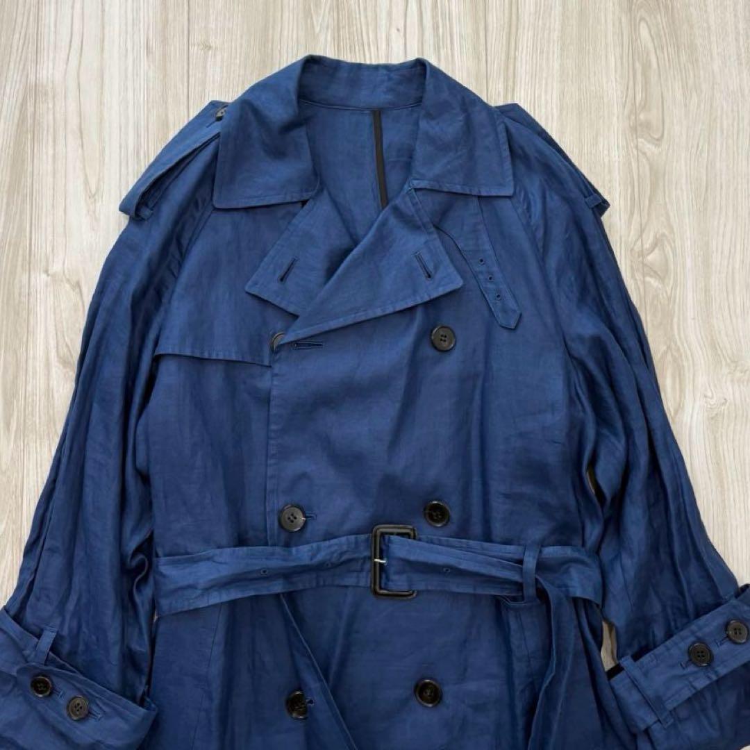 【美品】JOHN LAWRENCESULLIVAN トレンチコート ラミー 薄手