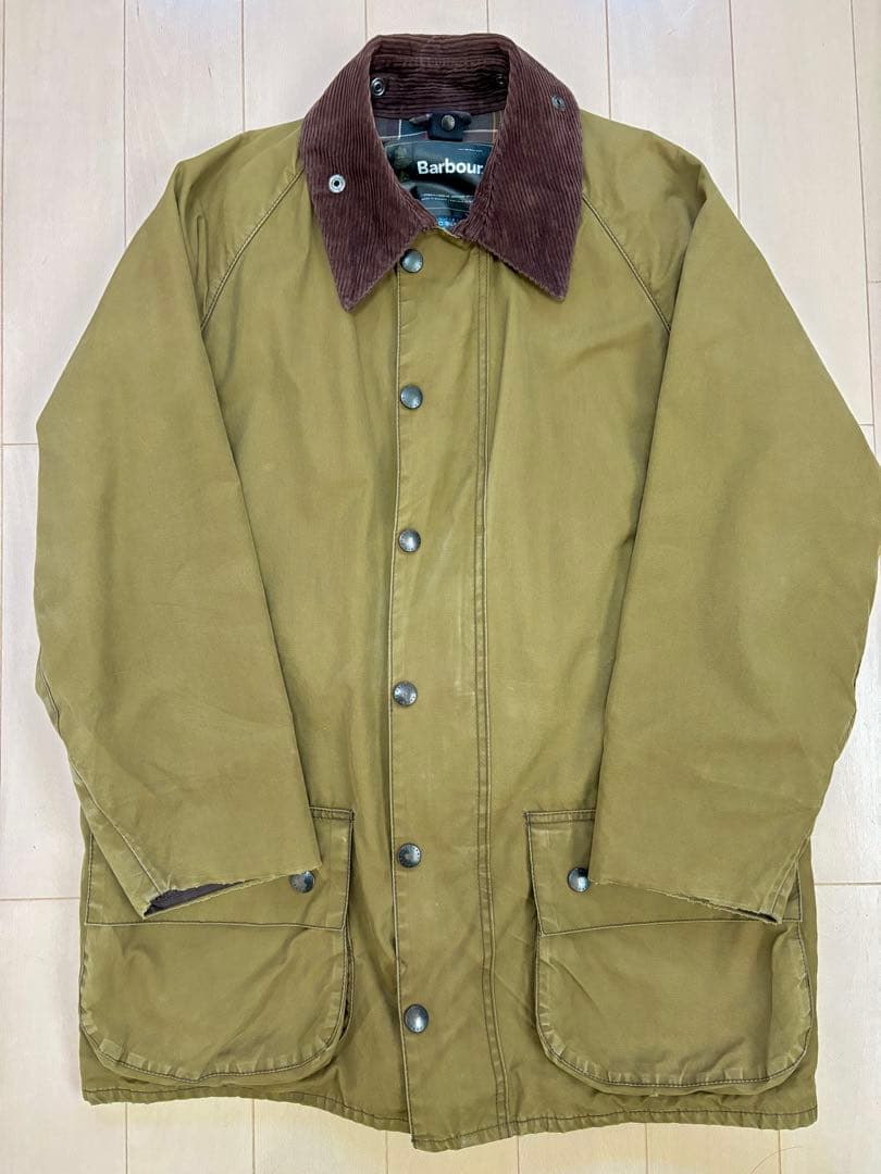 オイル完抜き BARBOUR BEAUFORT size:40 英国製