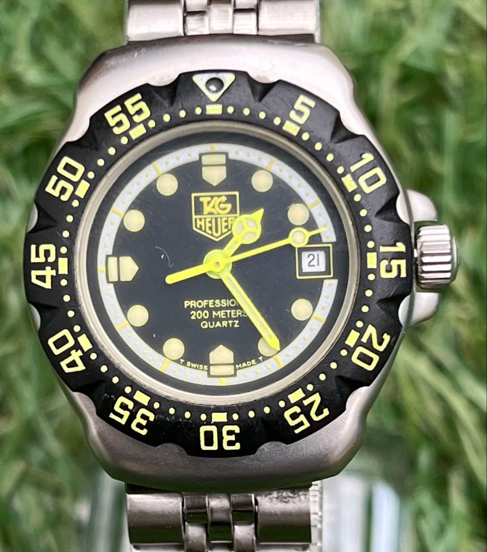 美品◎初代タグホイヤー フォーミュラ1 プロクォーツ 時計　ヴィンテージ