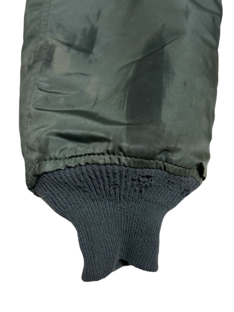 90s Alpha アルファ N-2B フライトジャケット 短丈 USA製 L