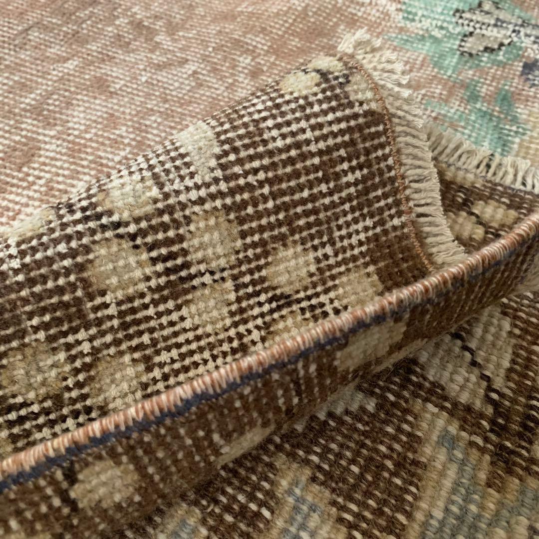 特大　超超大判　292✖️171テラコッタブラウン　トルコヴィンテージラグ