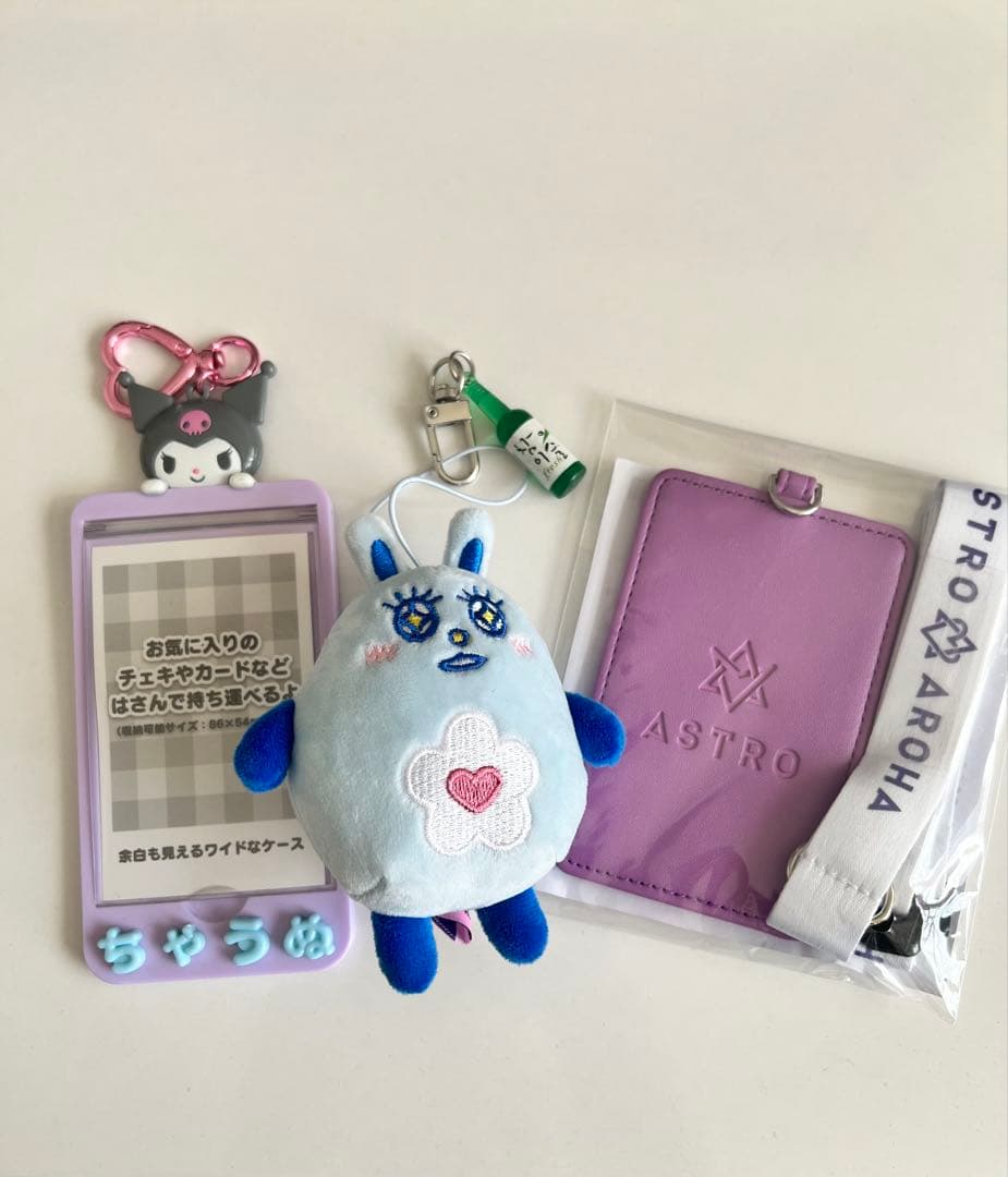 ASTROチャウヌ　ロロハ　キーホルダー&カードケース　セット