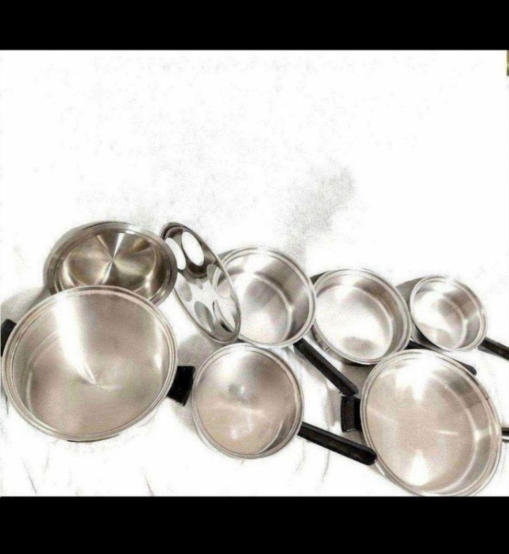 専用レシピ付き アムウェイ Amway鍋 ソースパン フライパン 6Lセット@