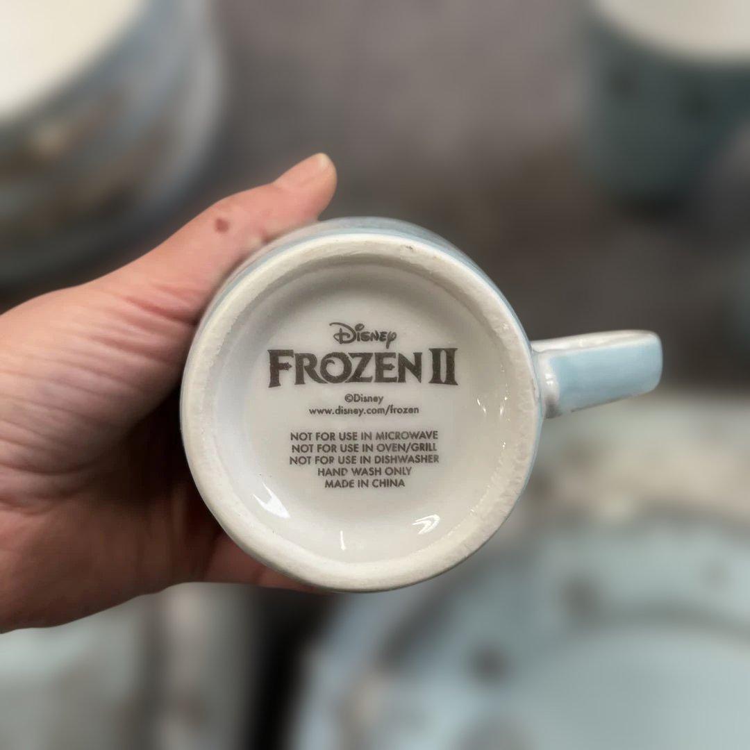 ディズニー 食器セット アナと雪の女王２ アナとエルサ セラミックお皿セット