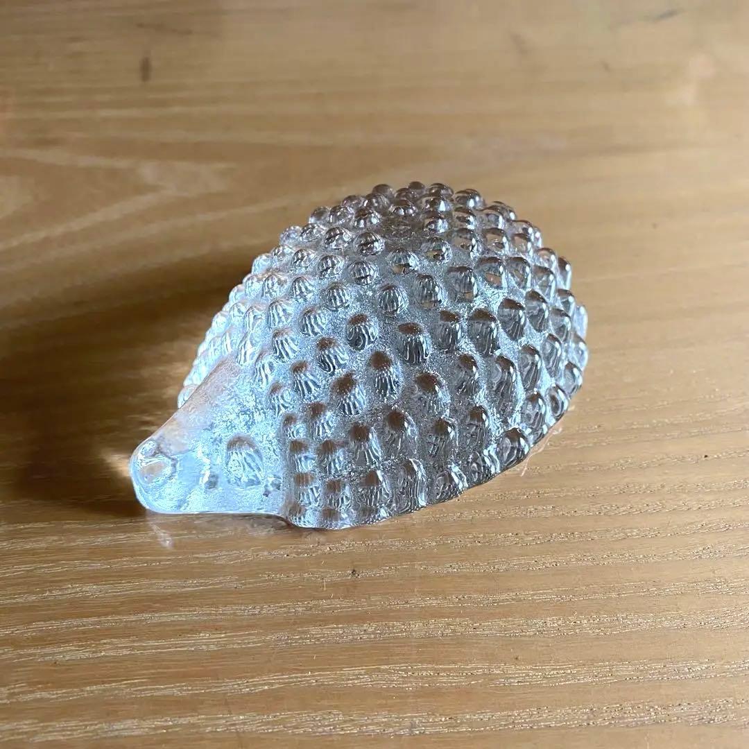 ハリネズミ　ガラス製　スウェーデン　北欧暮らしの道具店