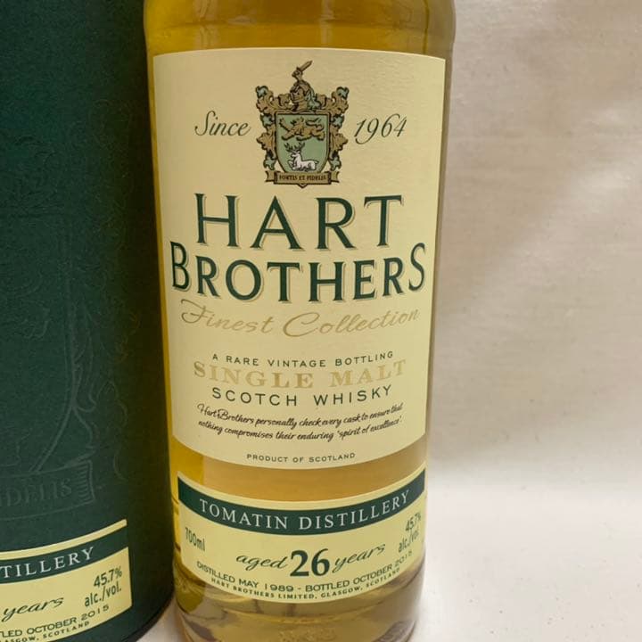 トマーティン 1989 26年 バーボンカスク ハートブラザーズ 700ml
