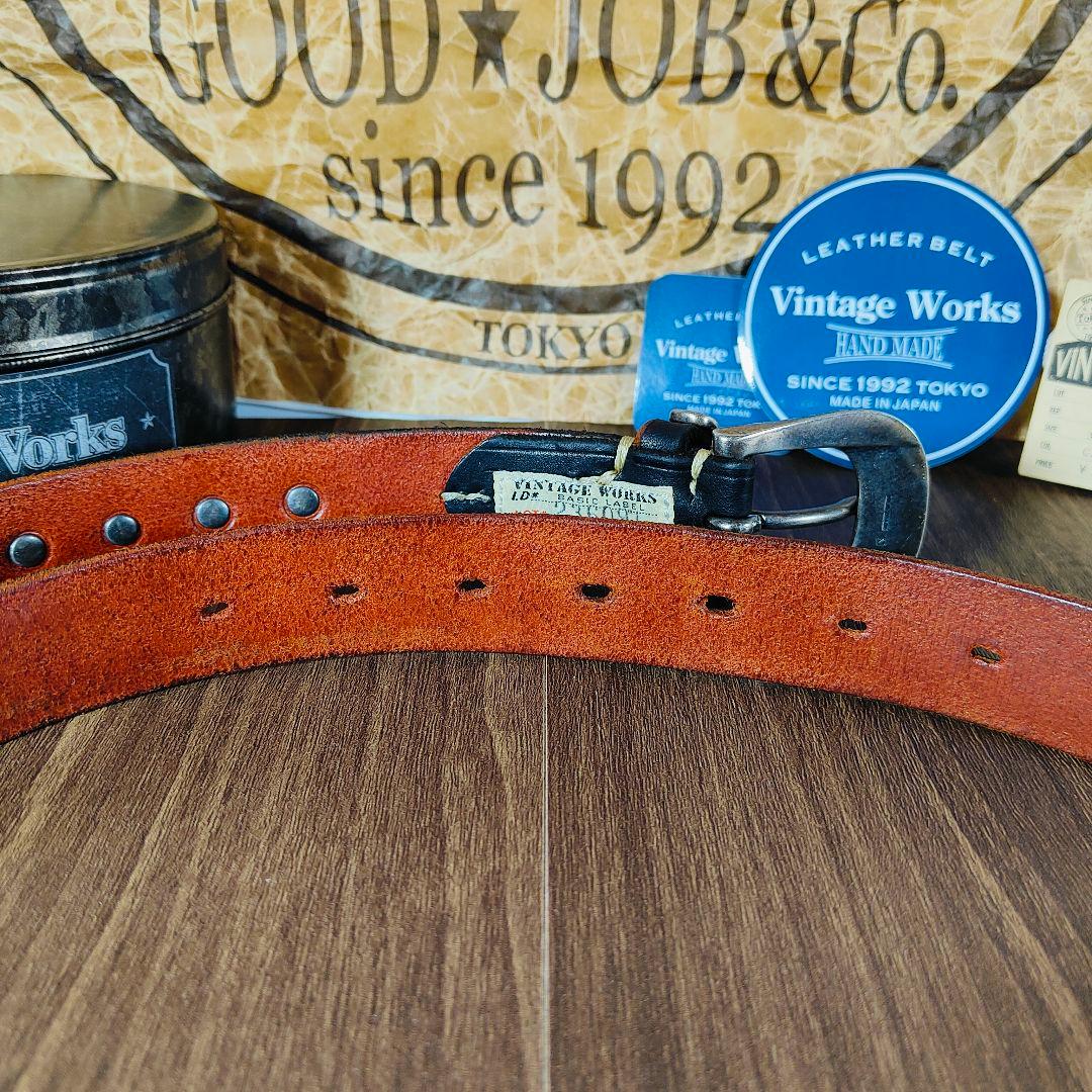 【新品未使用 付属品完備】極上コンチョベルト ヴィンテージワークス DH5740