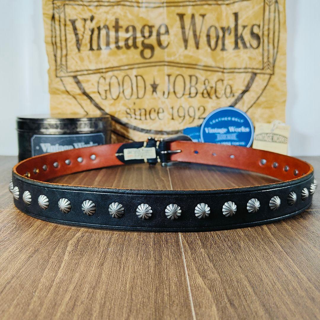 【新品未使用 付属品完備】極上コンチョベルト ヴィンテージワークス DH5740