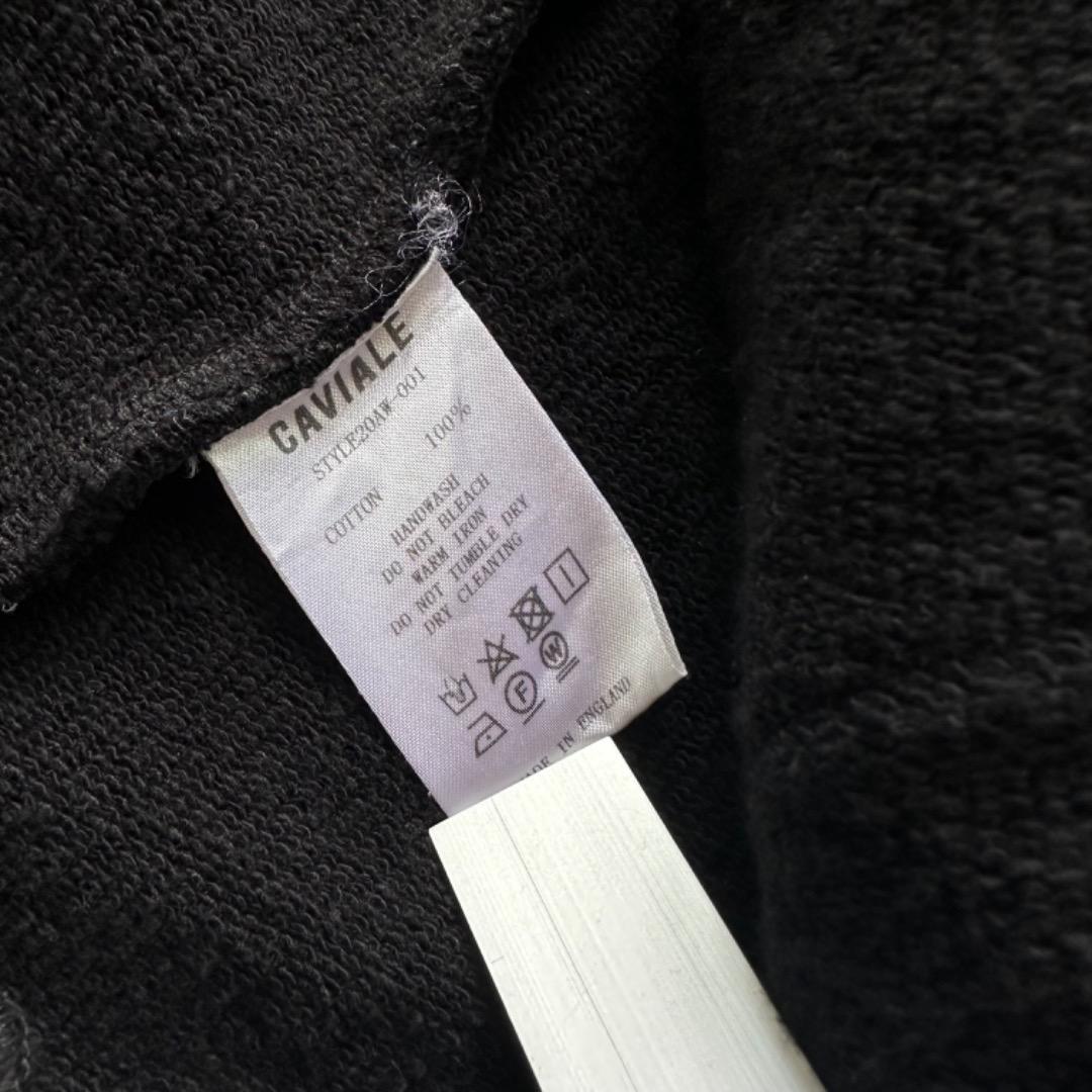 CAVIALE ジップ パーカー