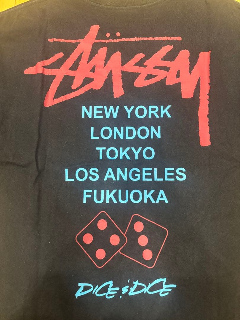 STUSSY DICE & DICE 20周年記念Tシャツ