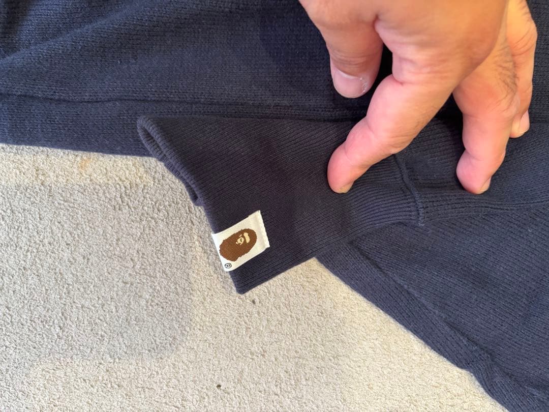 A BATHING APE カーディガン L