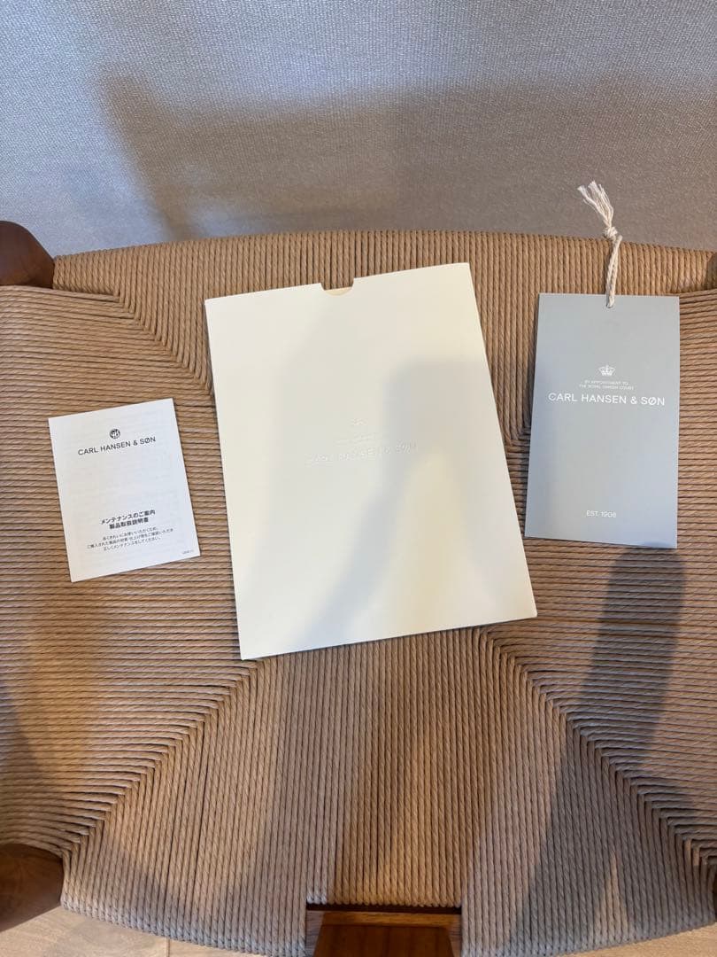 【希少・廃盤品】CH24 チーク材 オイルフィニッシュ カールハンセン&サン②