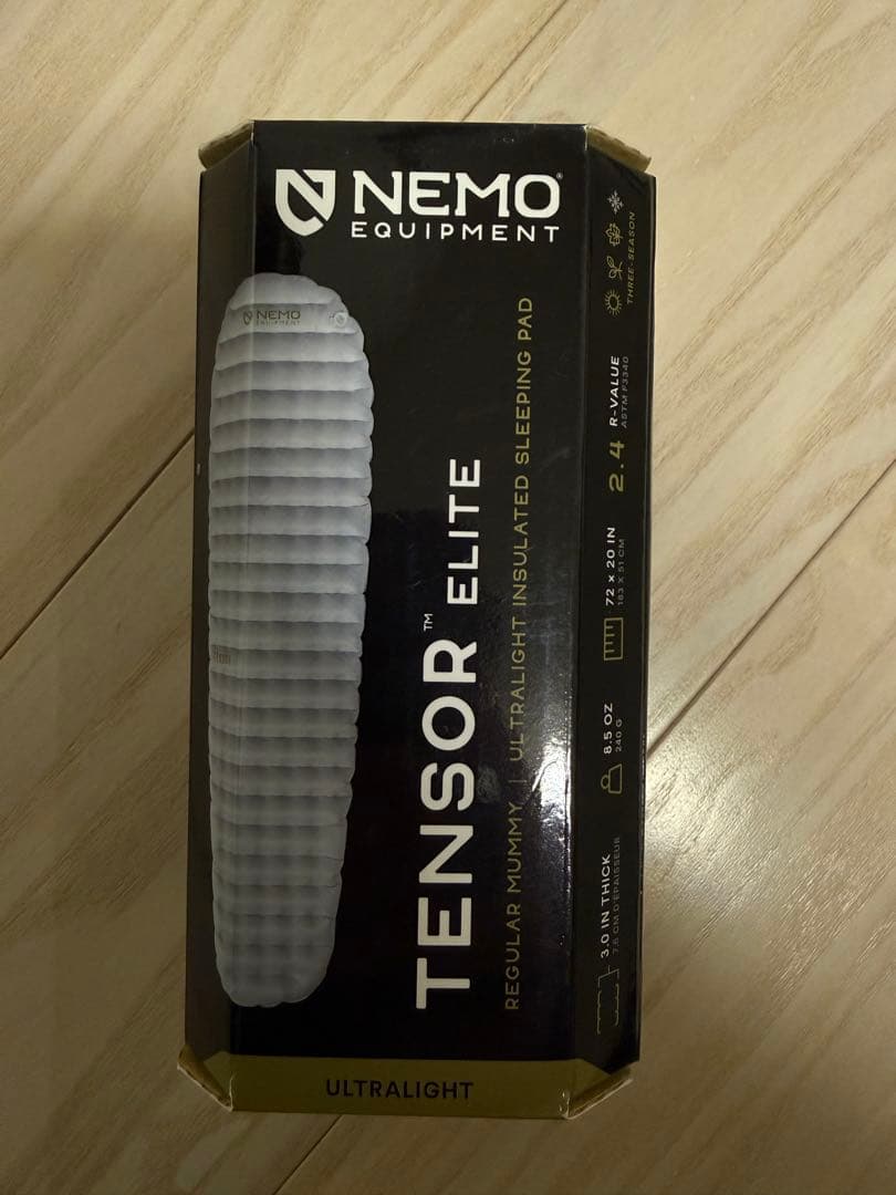 新品 NEMO TENSOR ELITE レギュラー マミー