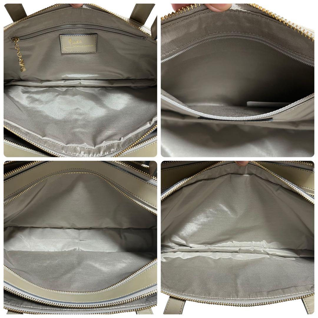 【極美品✨】ロベルタディカメリーノ TOKYO トートバッグ レザー イエロー系