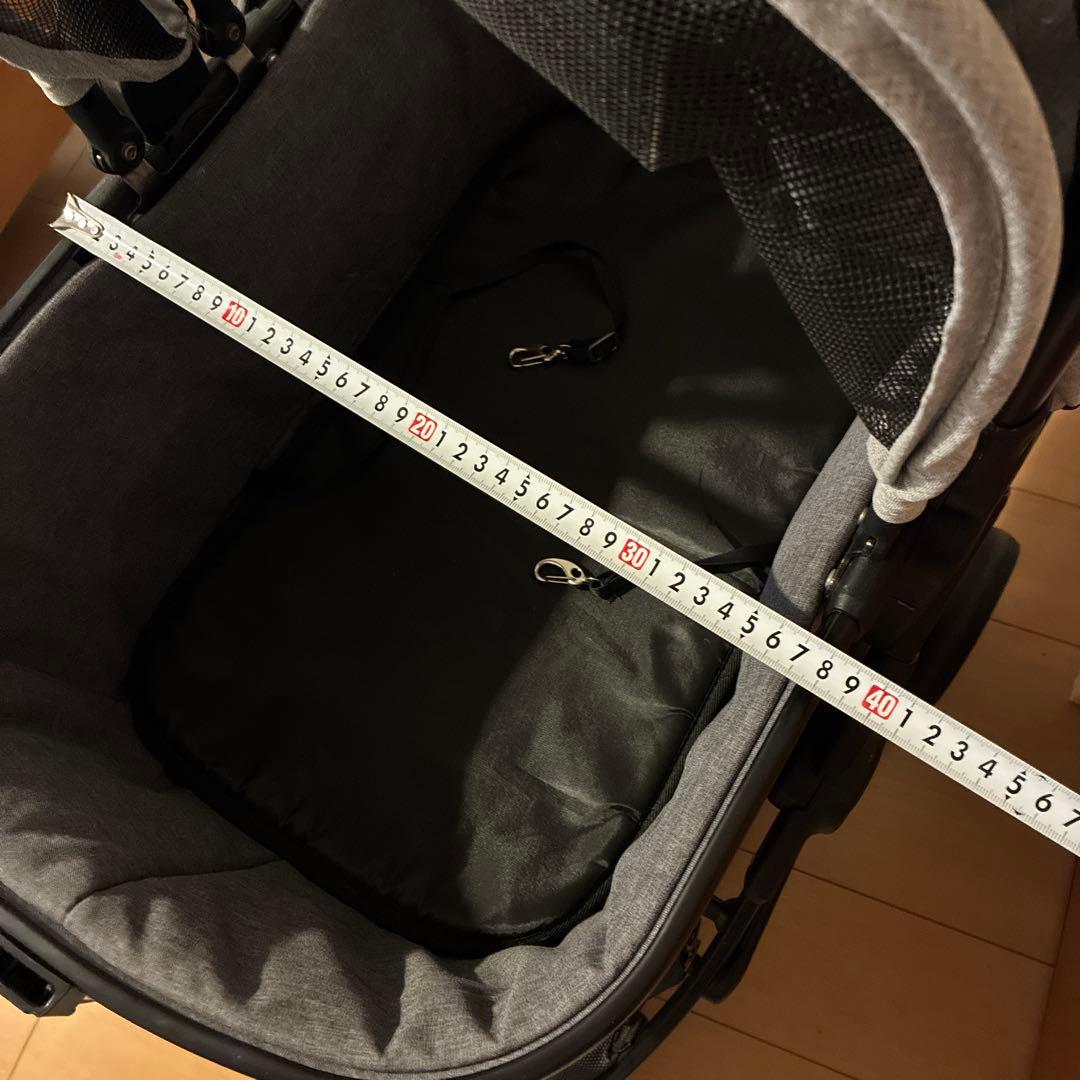 Piccolo Cane ペットカート グレー