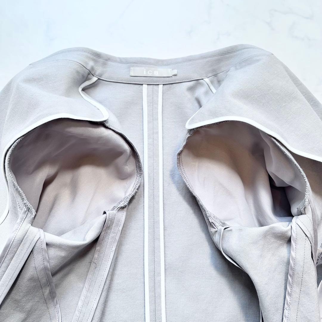 24SS✨iCB LooseWeave セットアップスーツ トープ系 6（11）