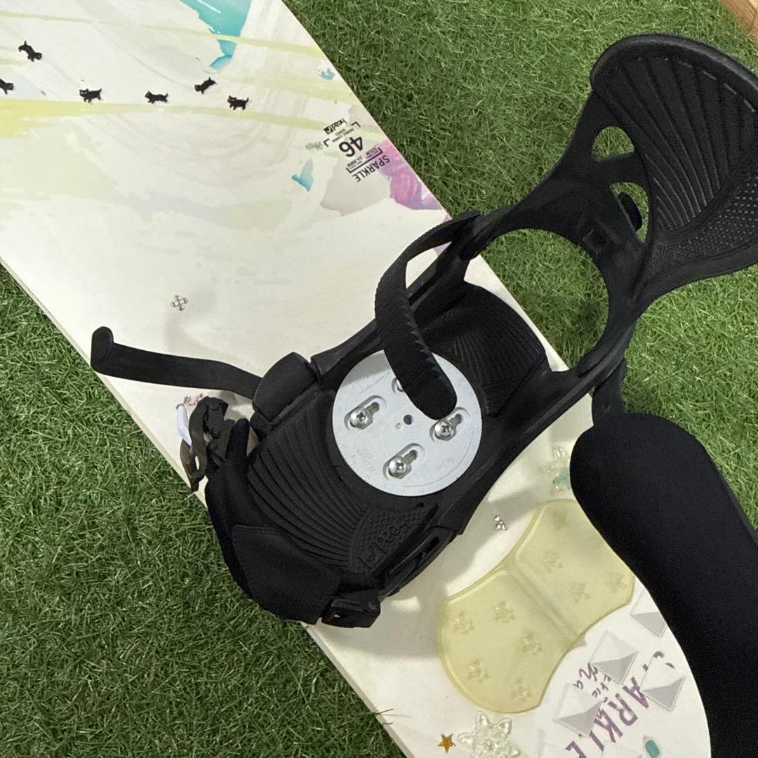 HEAD 146cm レディース　スノーボードセット