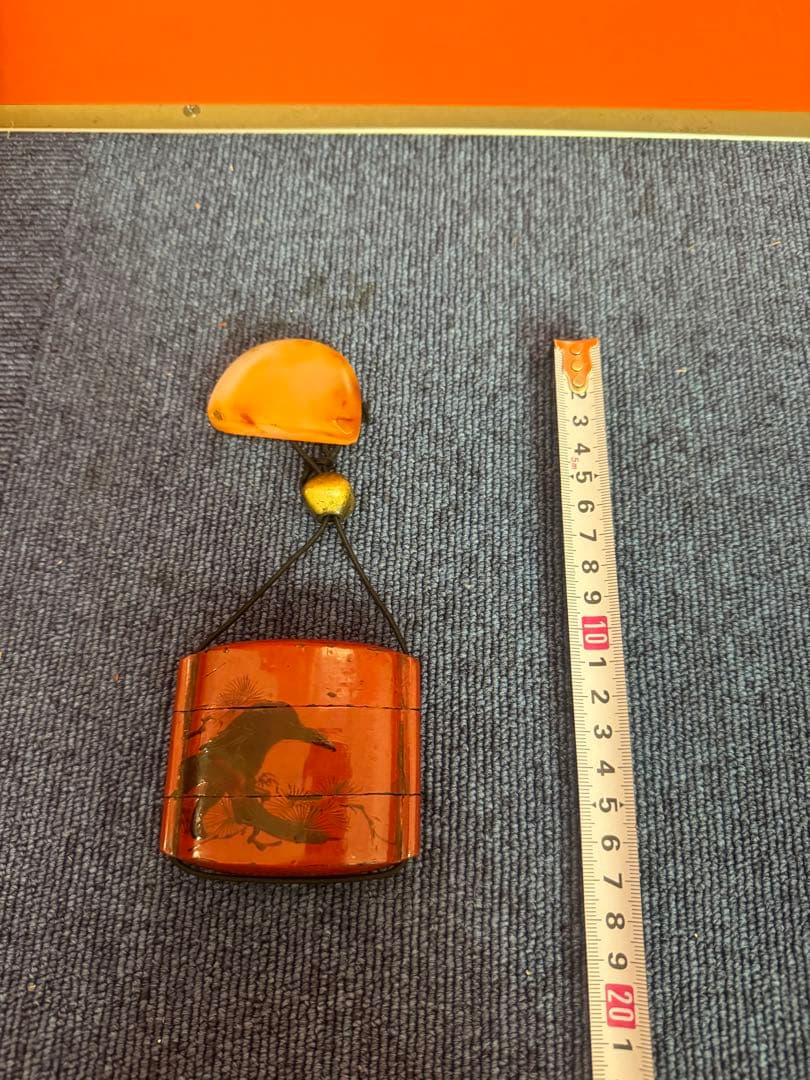 1688  印籠 提げ物 蒔絵　時代物