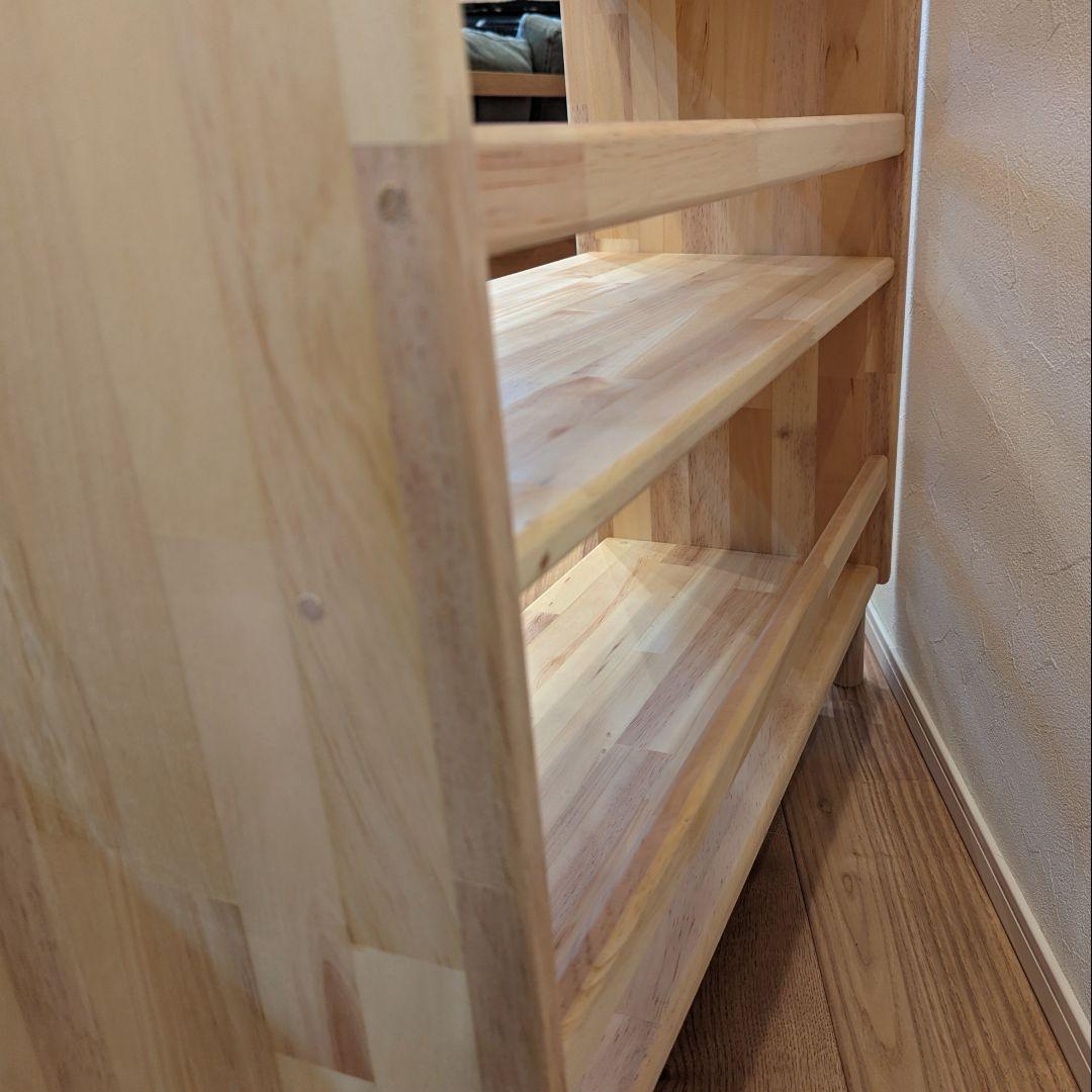 ☆ひろわらい☆プロフ必読❢　絵本棚　おもちゃ棚　木製棚　ハンドメイド