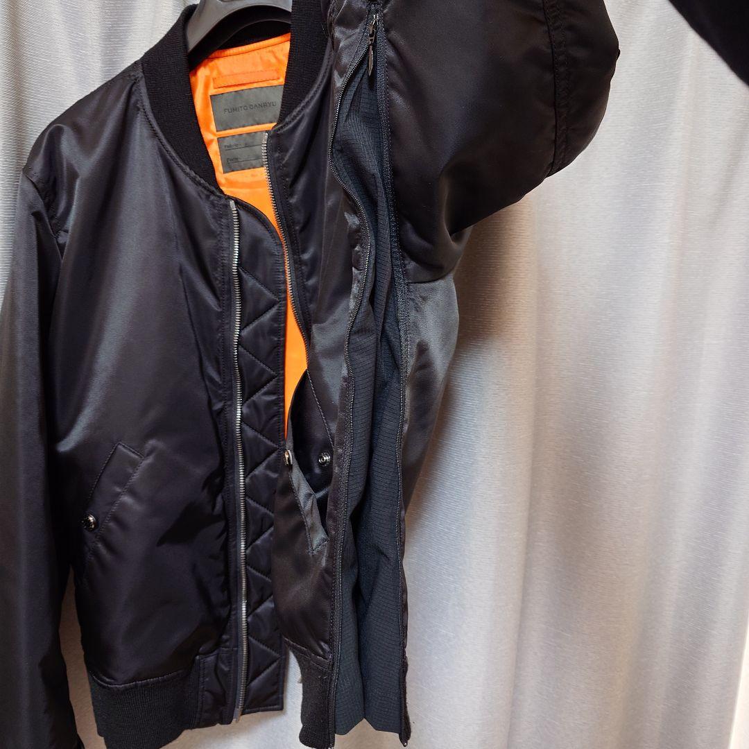 FUMITO GANRYU Ventilation MA-1 黒 サイズ2