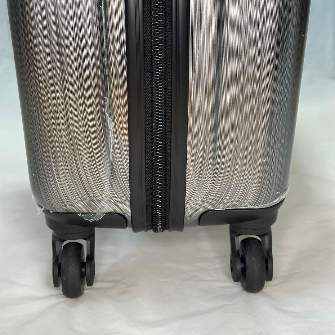 Samsonite スーツケース 20インチ TSAロック チャコール シルバー
