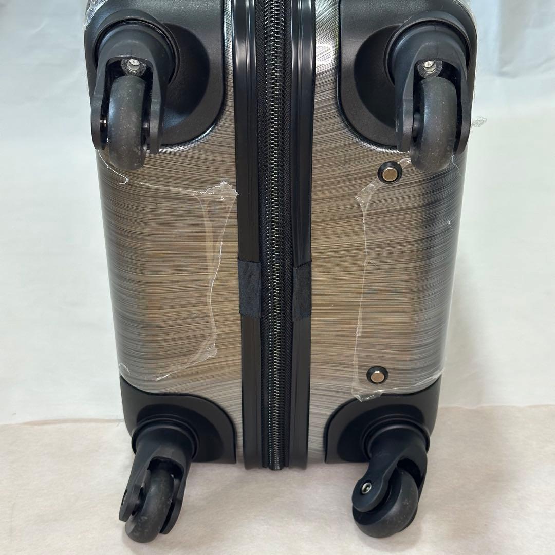 Samsonite スーツケース 20インチ TSAロック チャコール シルバー