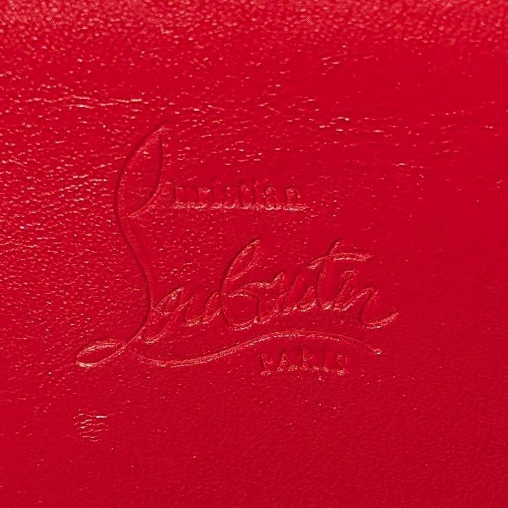 Christian Louboutin スタッズ パネレート ブラック 長財布