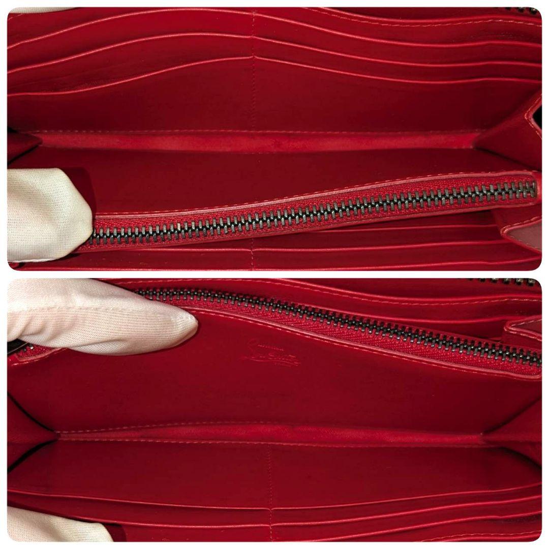 Christian Louboutin スタッズ パネレート ブラック 長財布