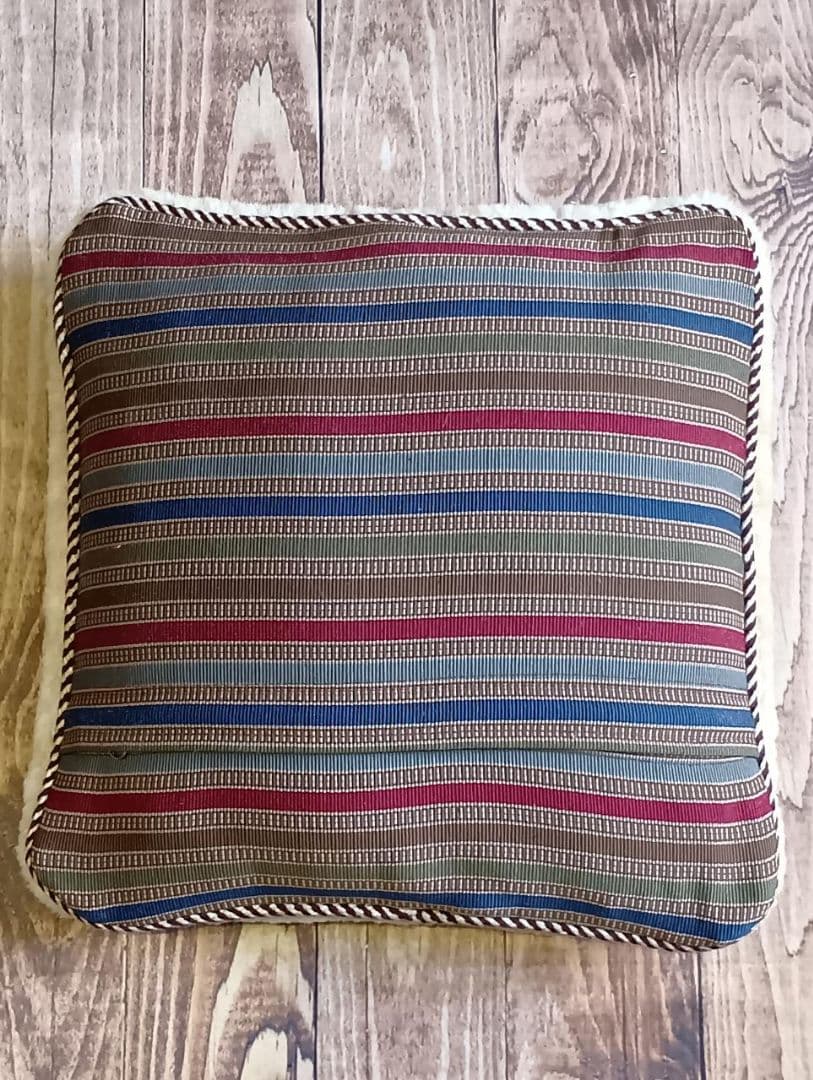 ギャッベ　クッション　ペルシャ絨毯　イラン　手織り(13)