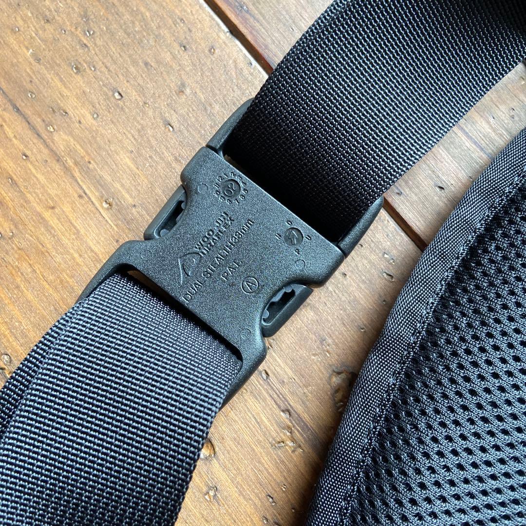 00s Patagonia waist pouch ブラック/フォレスト