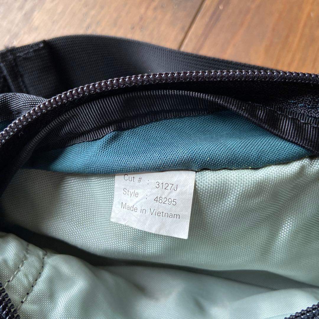 00s Patagonia waist pouch ブラック/フォレスト