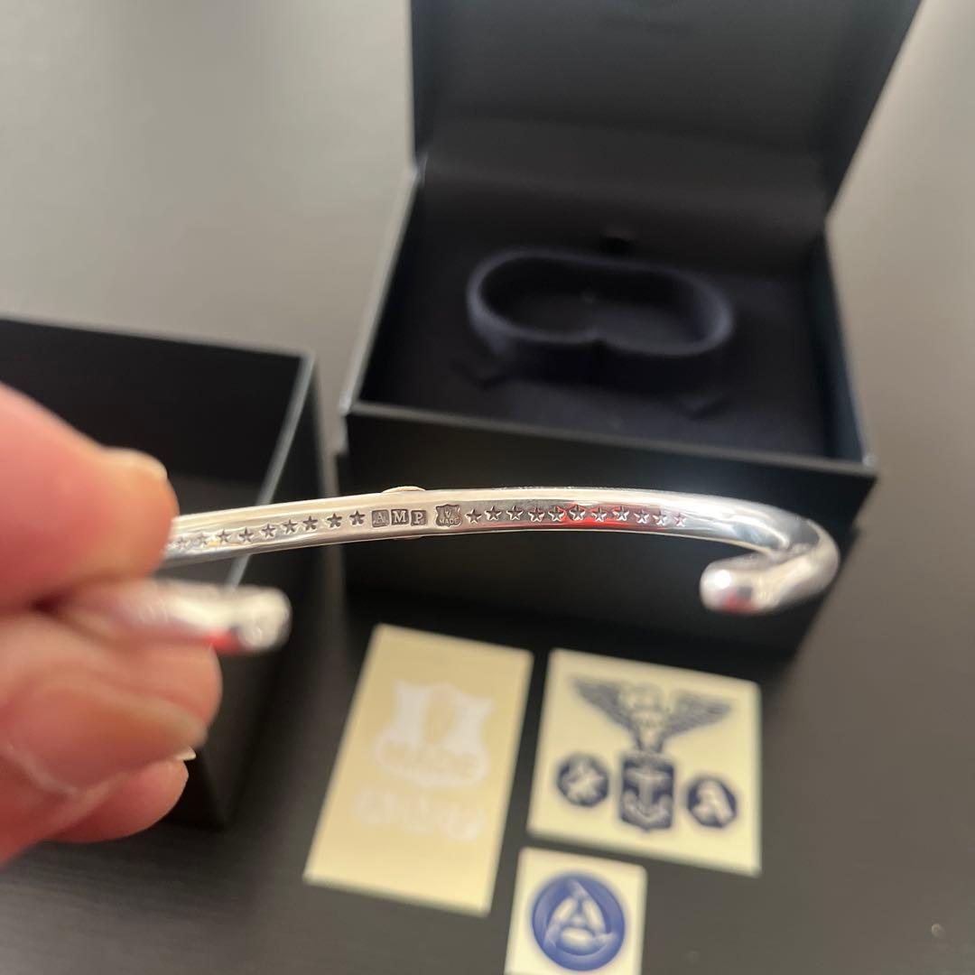 amp japanシルバーバングル