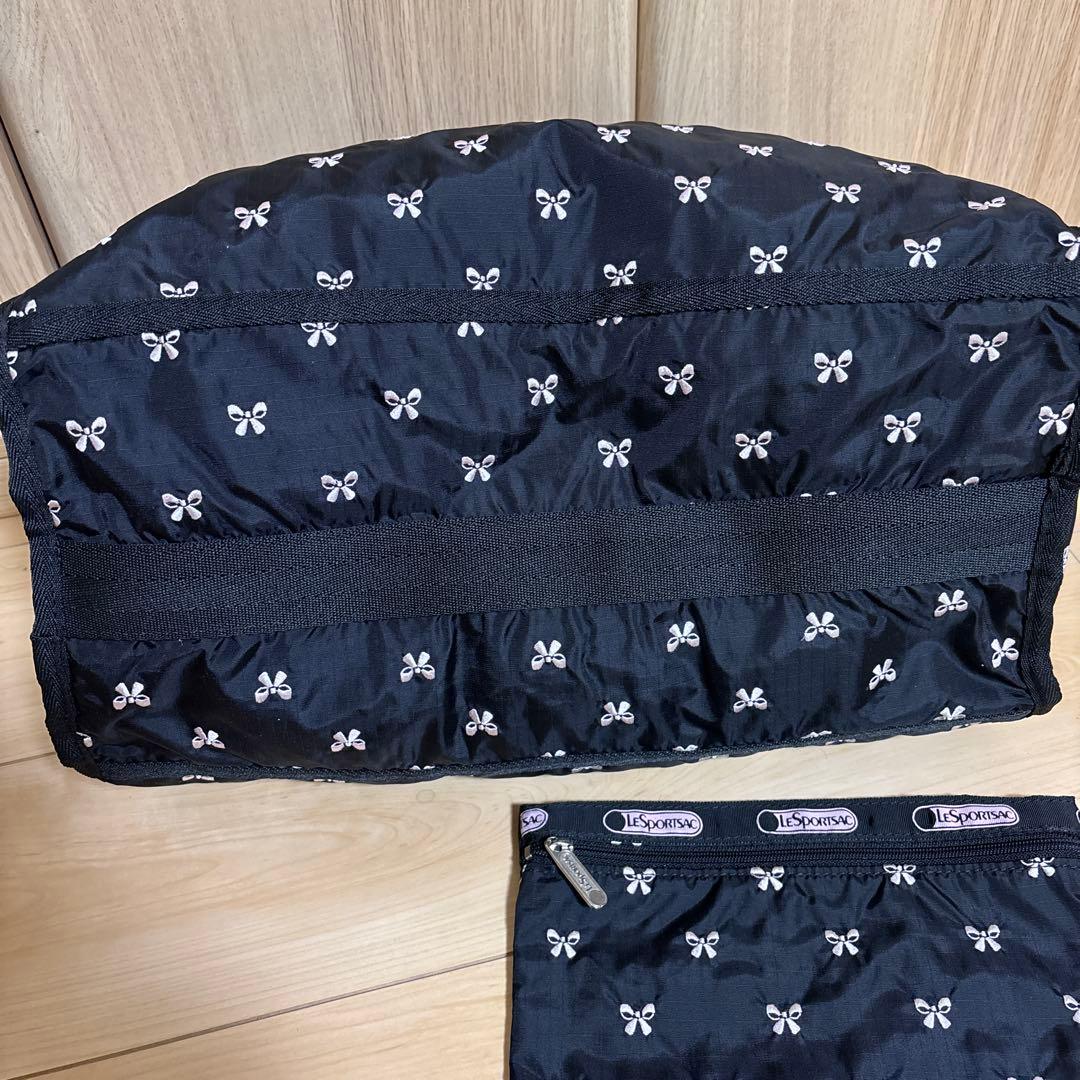 レスポートサック　ハワイ限定ボストンバッグミディアムサイズ　ポーチ付き