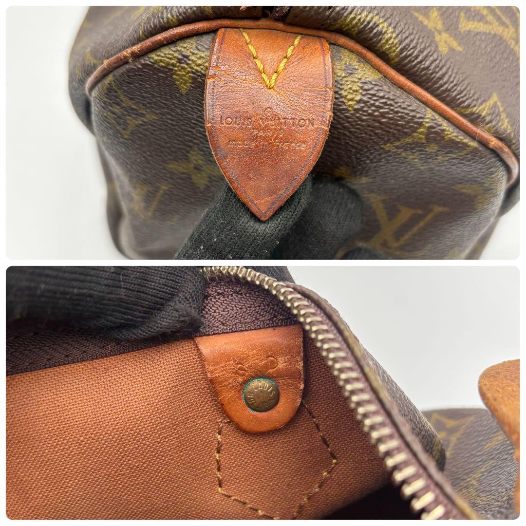鑑定済み　ルイヴィトン ハンドバッグ スピーディ30 モノグラム