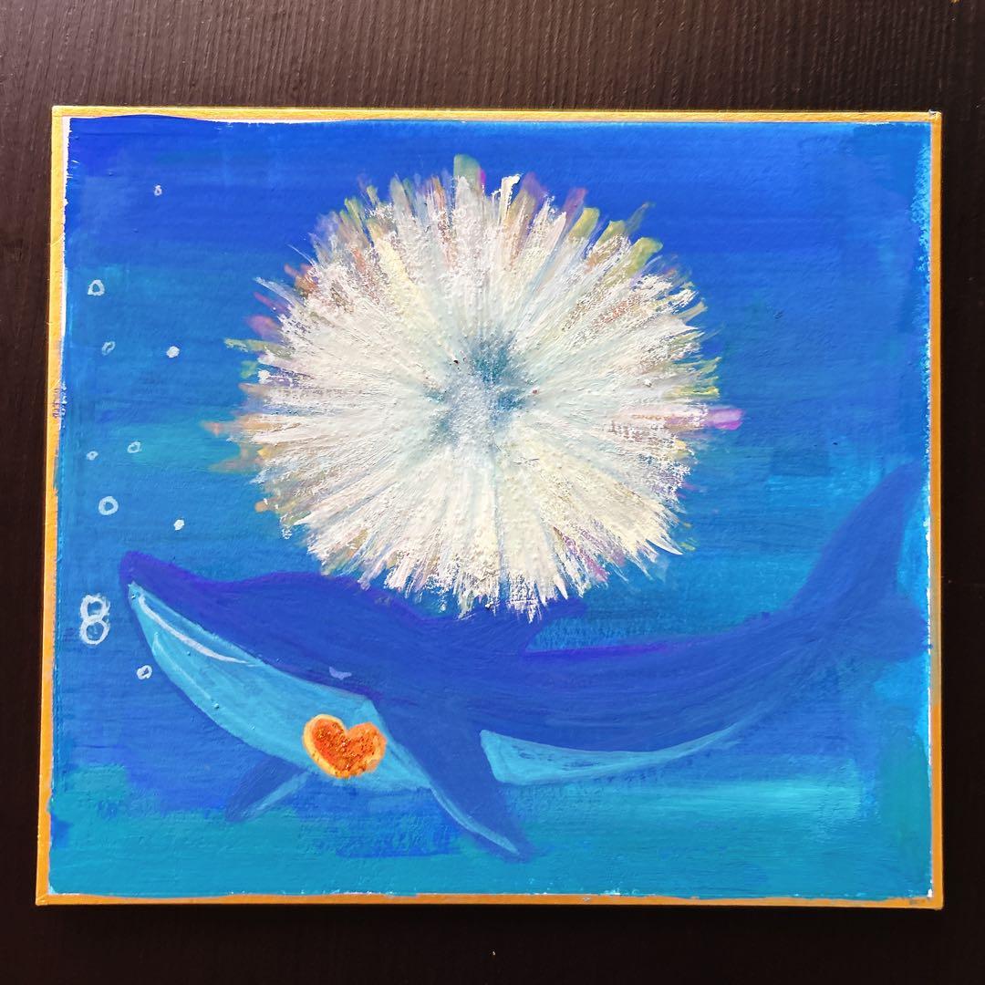 【ブルーの癒し】言いたいことを飲み込んでしまうあなたへ✨本音とつながる癒しの絵