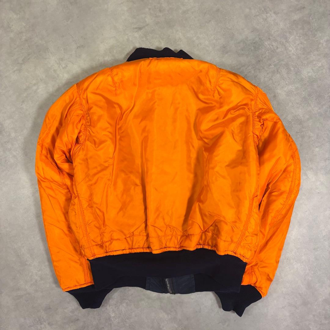 旧タグ ALPHA INDUSTRIES 80s USA製 IDEALジップ